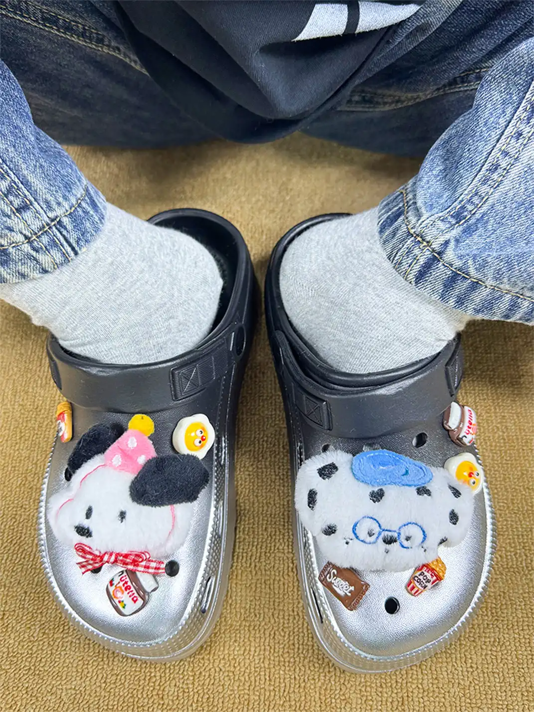 UNFAIR | Funny Thick Sole Clogs for Couples Outdoor