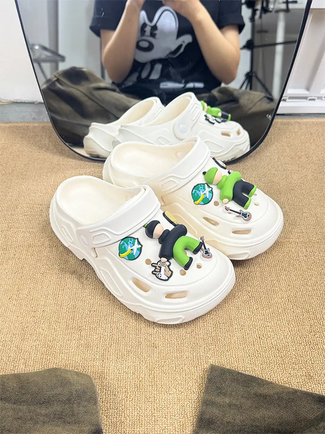 UNFAIR | Casual EVA Clogs for Men Thick Platform