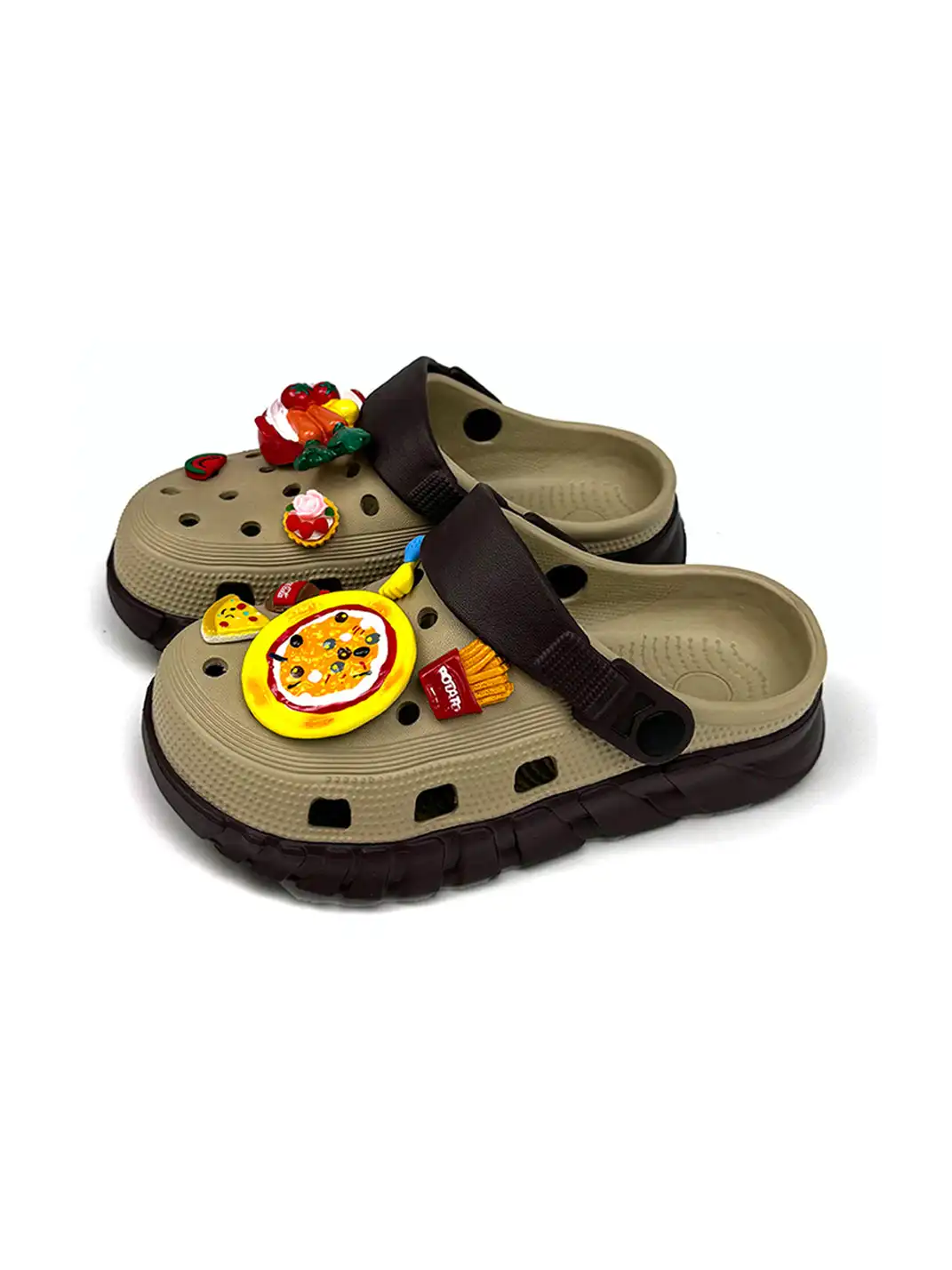 UNFAIR | Pizza Style EVA Clogs Funny Chunky Sandals