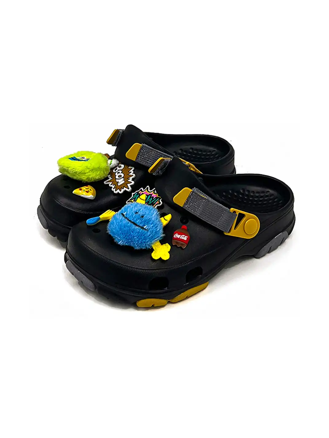 UNFAIR | Monster Plush EVA Clogs Thick Sole Couple