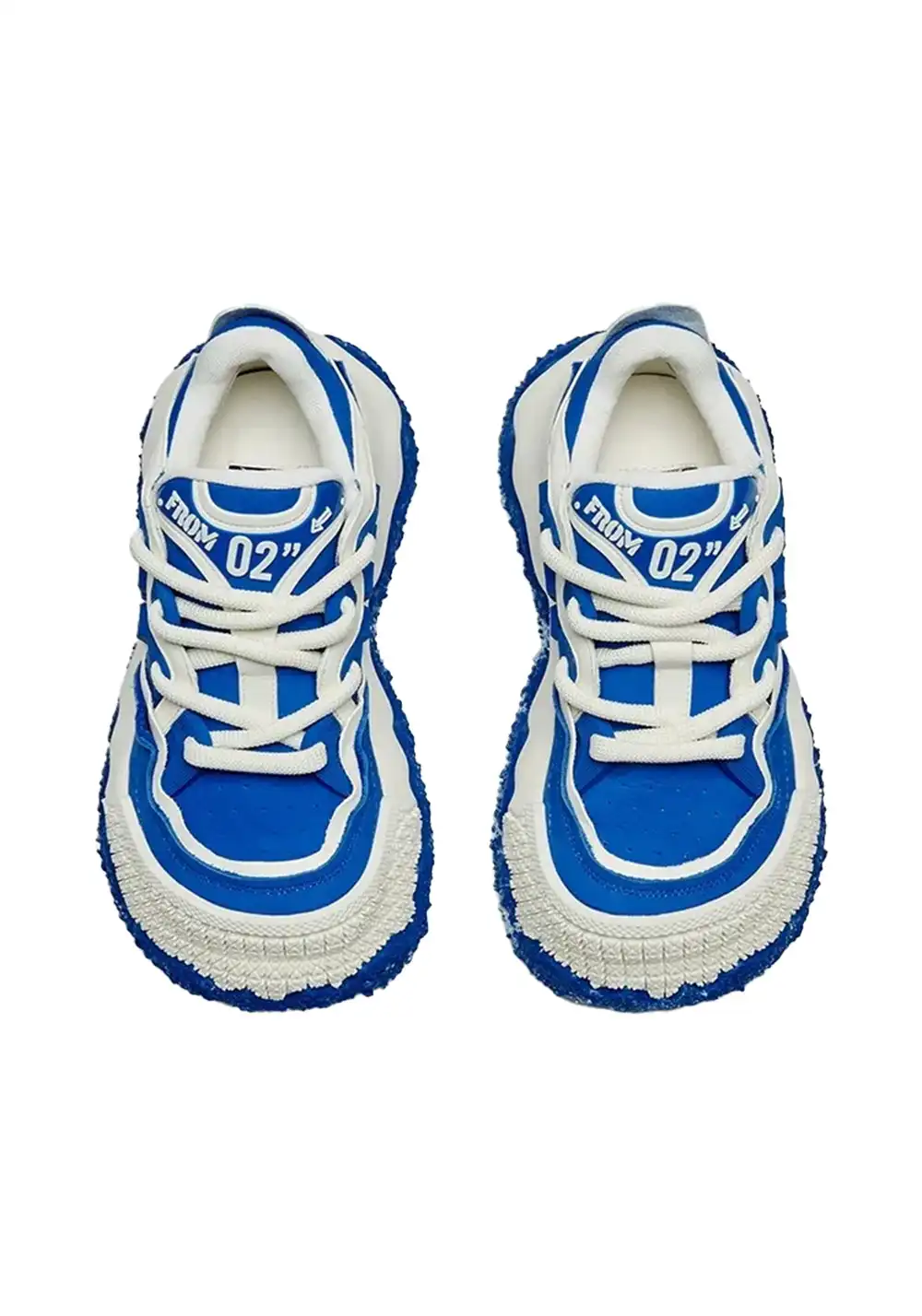 XMZY丨Stellar Nova - Chunky Sole Colorblock Sneakers-Blue