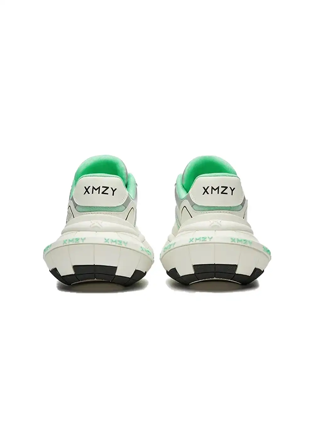 XMZY | Brocade Platform Sneakers-White