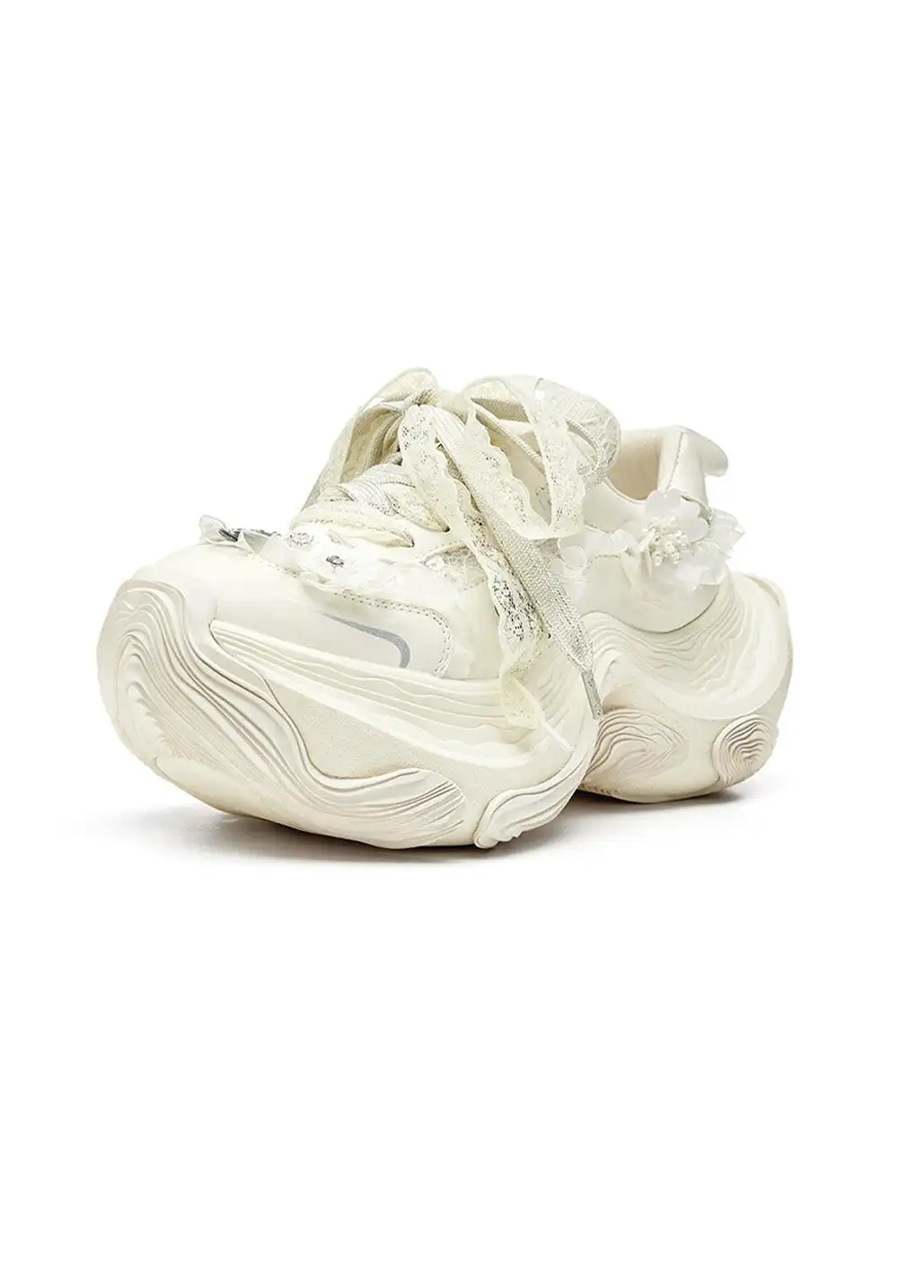 XMZY | Roman Holiday Dad Shoes-White