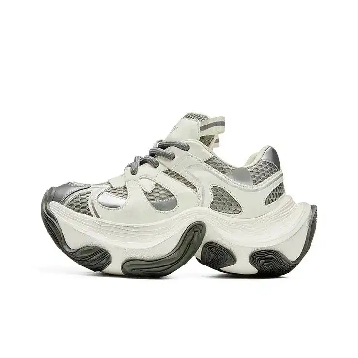 XMZY | Breathable Chunky Sneakers-Black&White