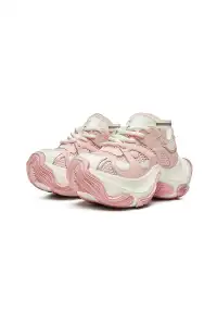 XMZY | Breathable Chunky Sneakers-Pink