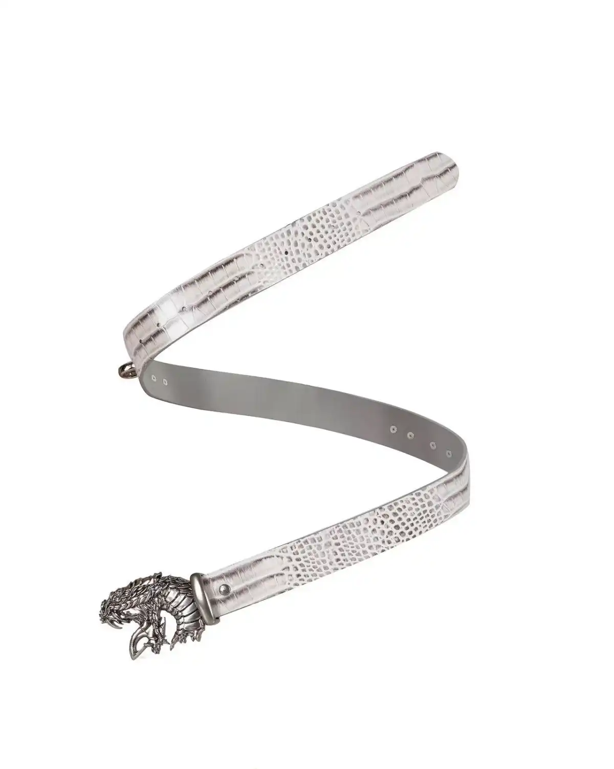 REGEN ZONE | Snake Buckle Detachable Leather Belt