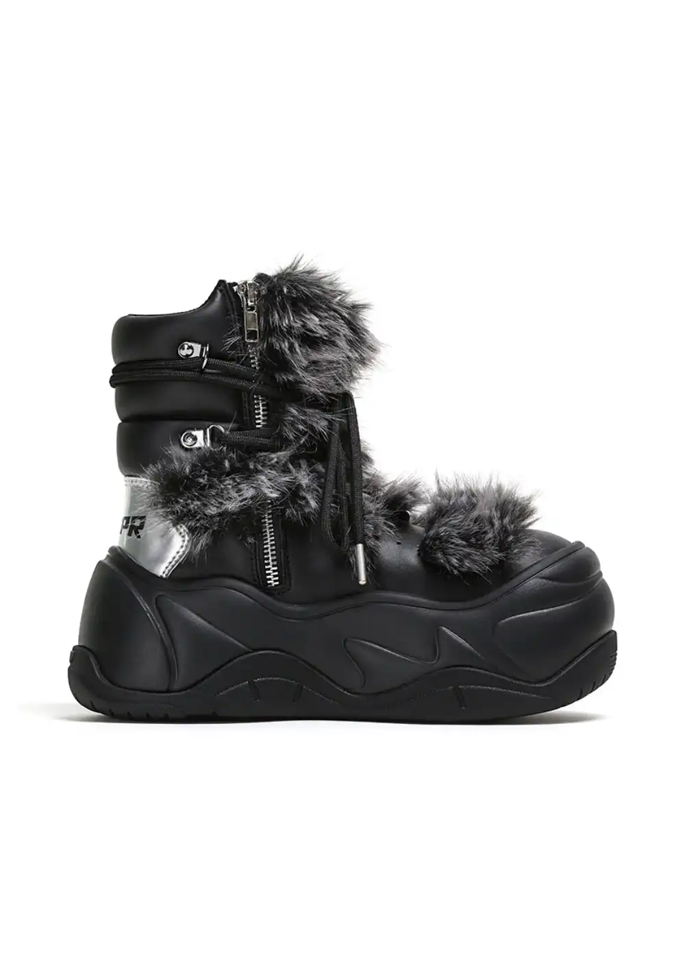 FYSPR丨6-Inch Fuzzy Platform Snow Boots