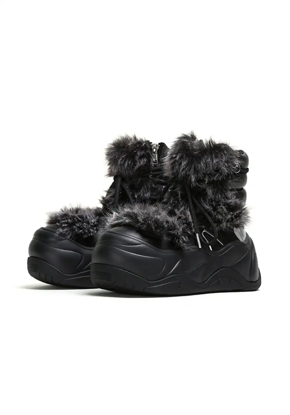 FYSPR丨6-Inch Fuzzy Platform Snow Boots