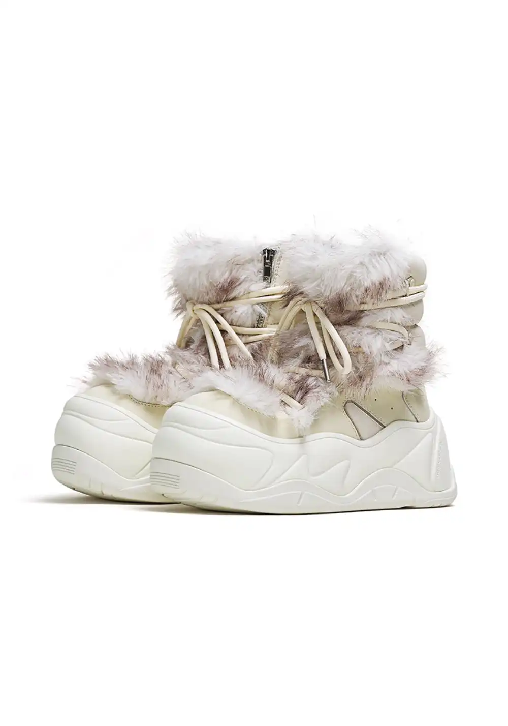 FYSPR丨6-Inch Fuzzy Platform Snow Boots