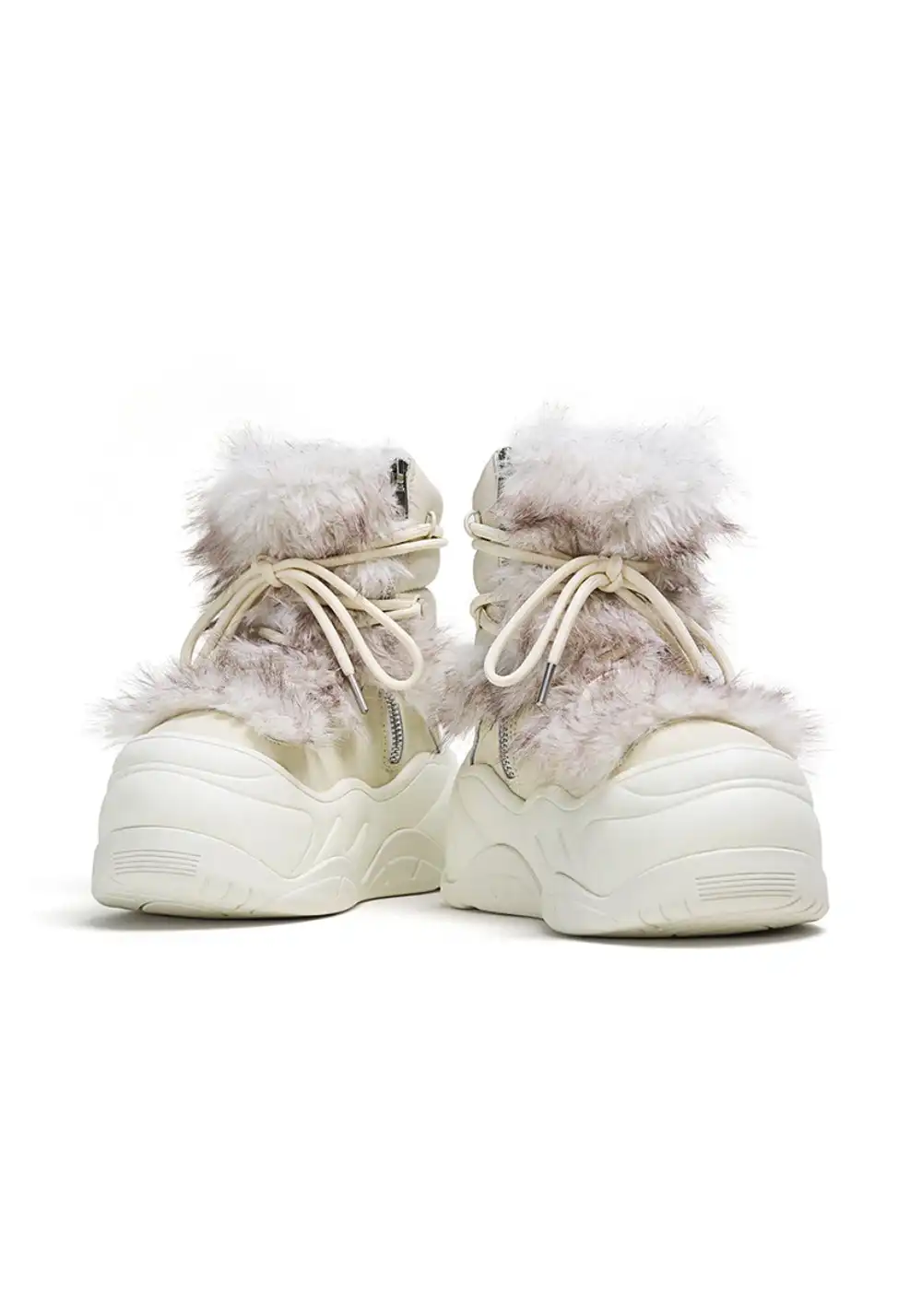 FYSPR丨6-Inch Fuzzy Platform Snow Boots