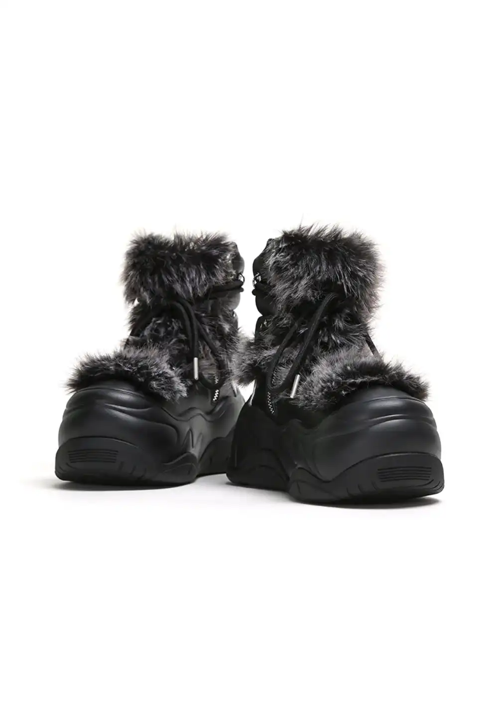 FYSPR丨6-Inch Fuzzy Platform Snow Boots
