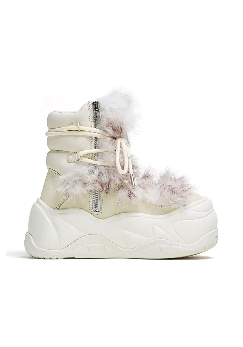 FYSPR丨6-Inch Fuzzy Platform Snow Boots