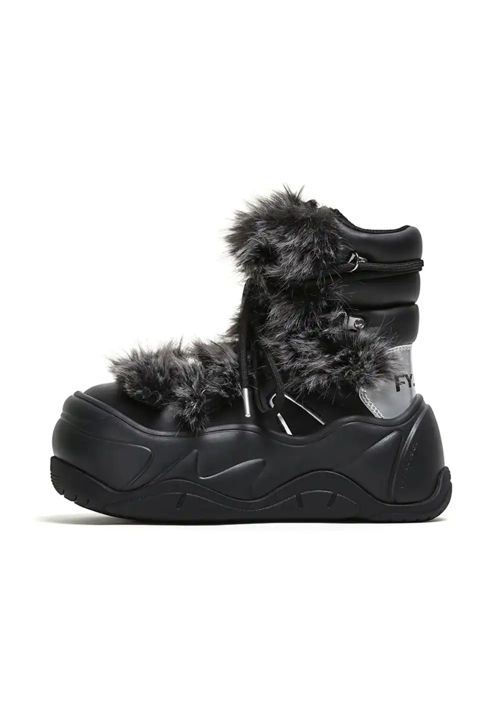 FYSPR丨6-Inch Fuzzy Platform Snow Boots