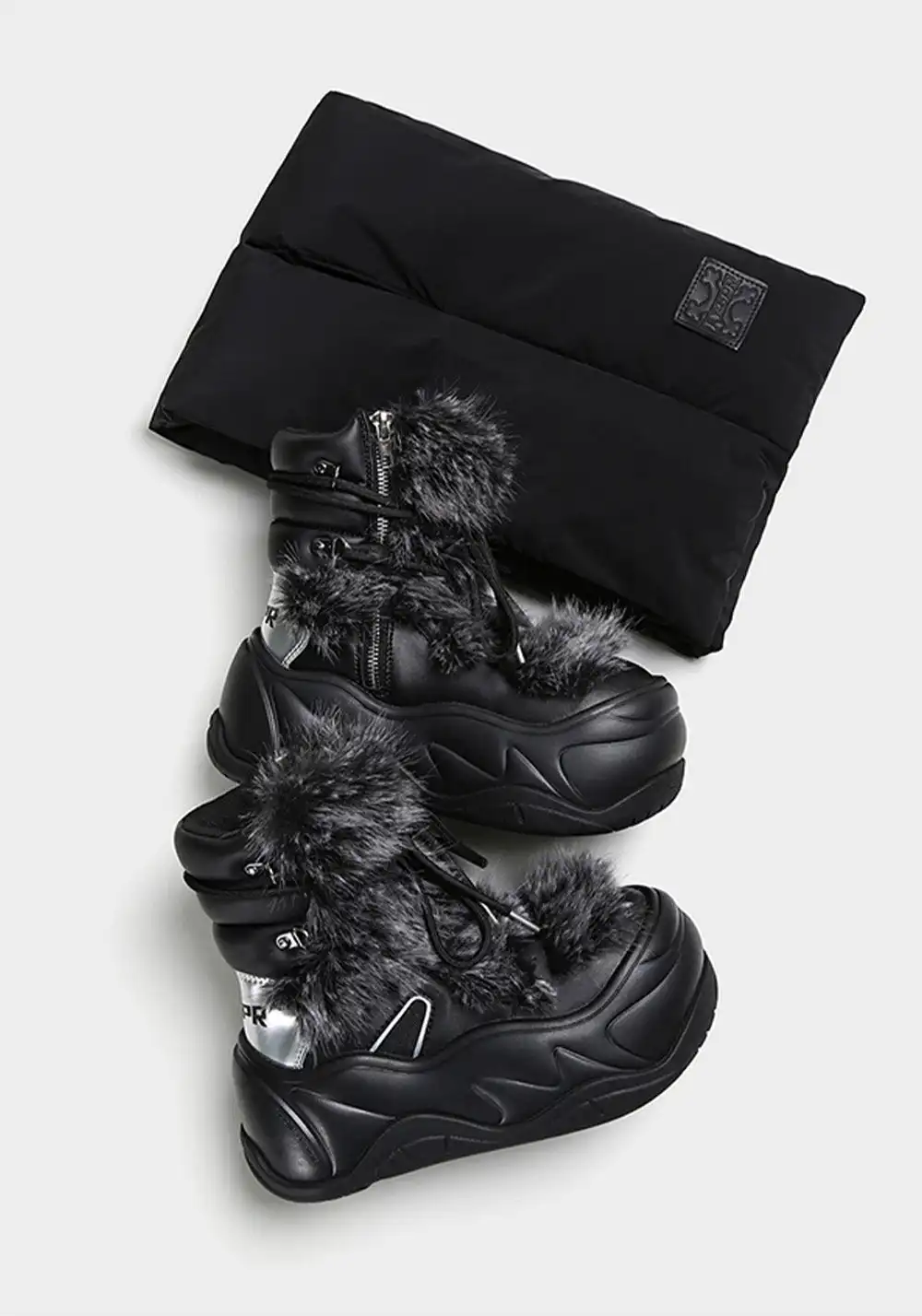 FYSPR丨6-Inch Fuzzy Platform Snow Boots