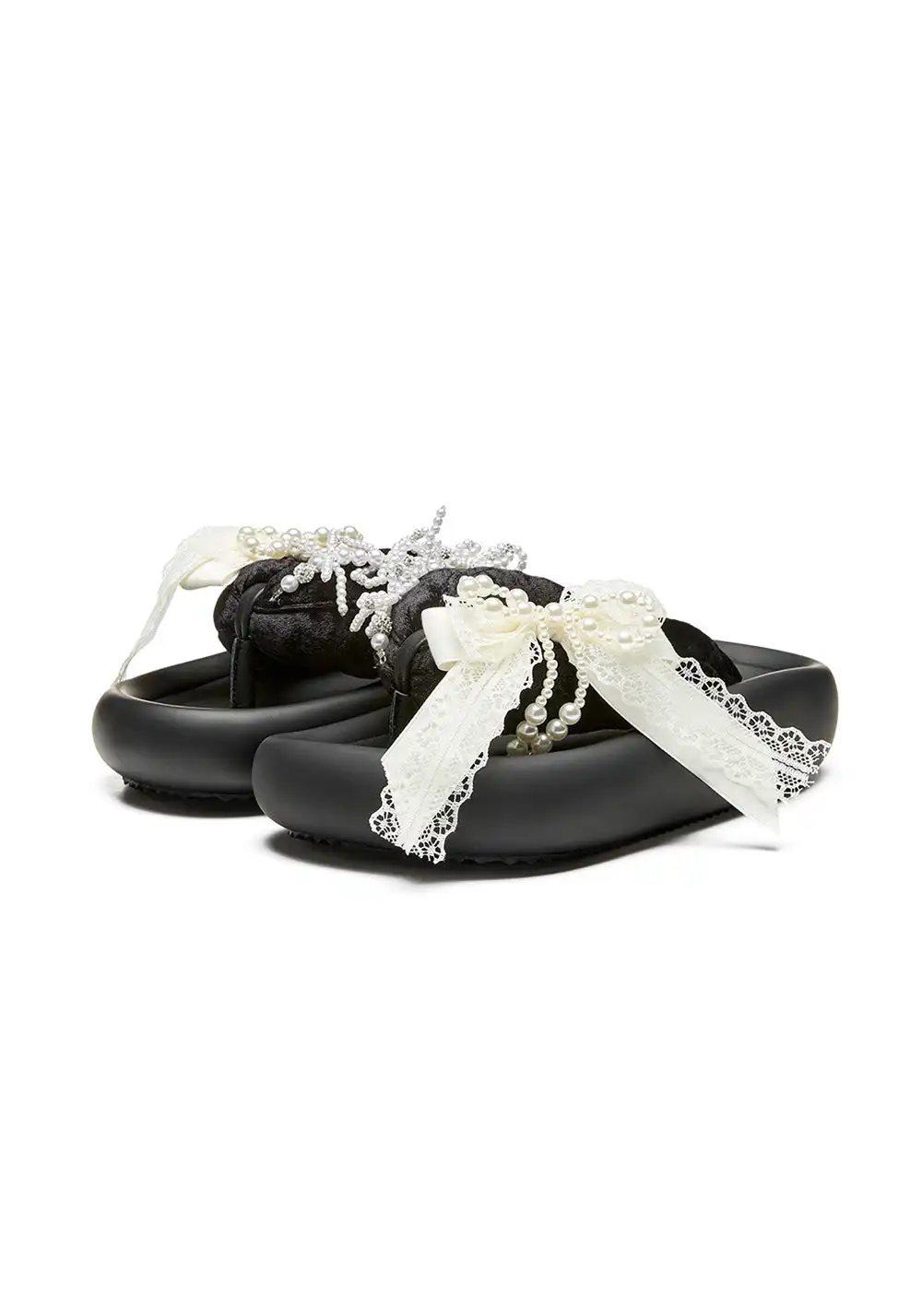 XMZY | Designer Slide Sandals-Black