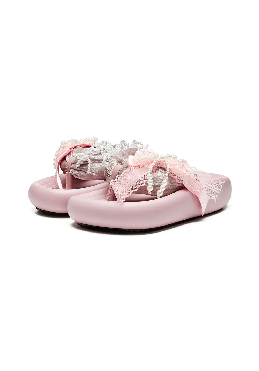 XMZY | Designer Slide Sandals-Pink