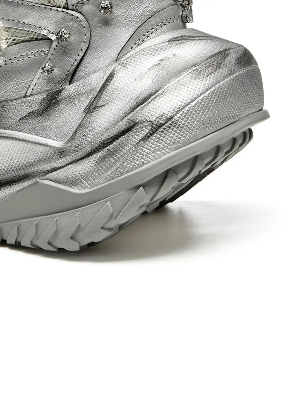 XMZY | Twilight Chunky Sneakers-Silver