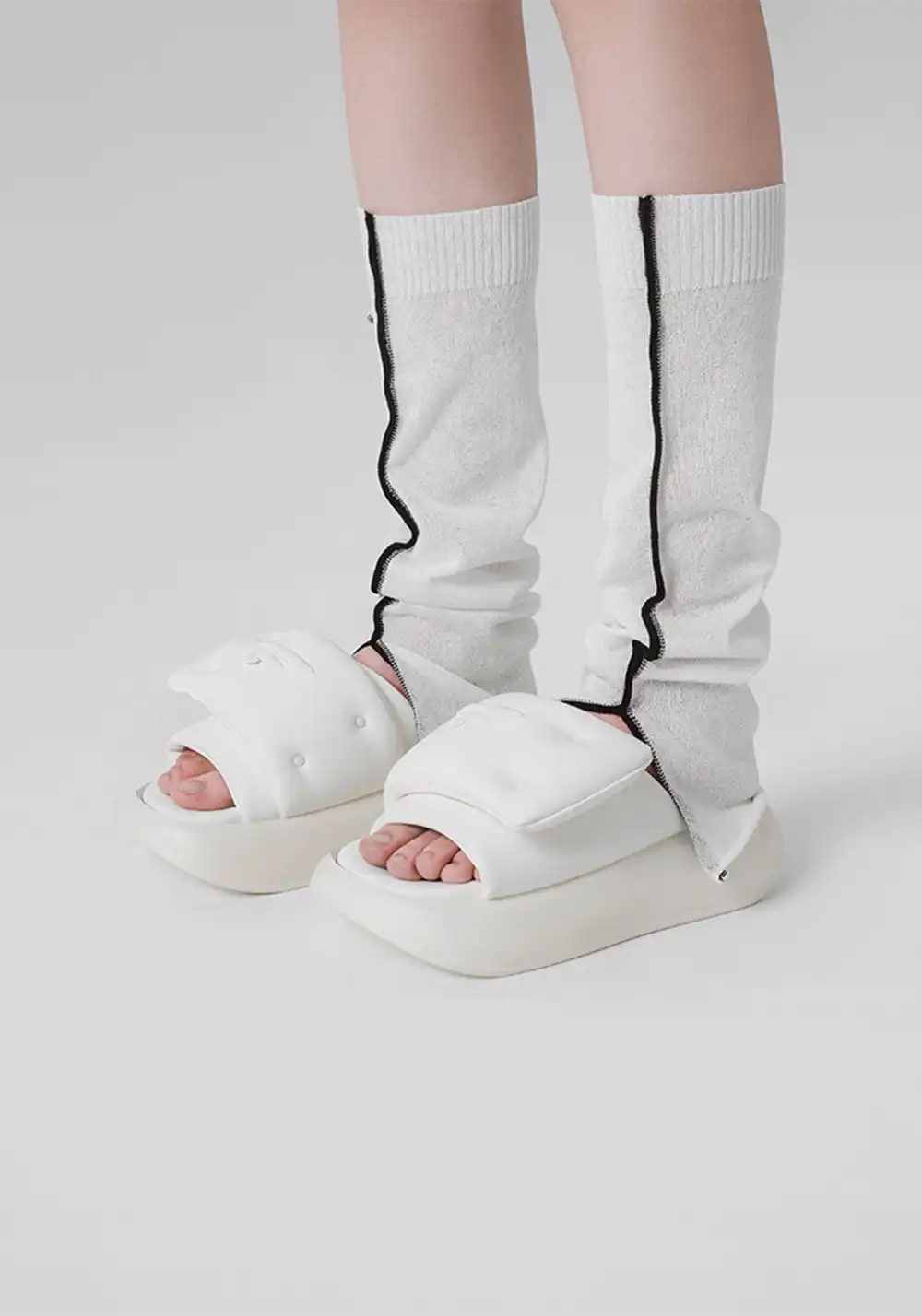 FYSPR丨WIFI Series Lambskin Cloud Slide Sandals