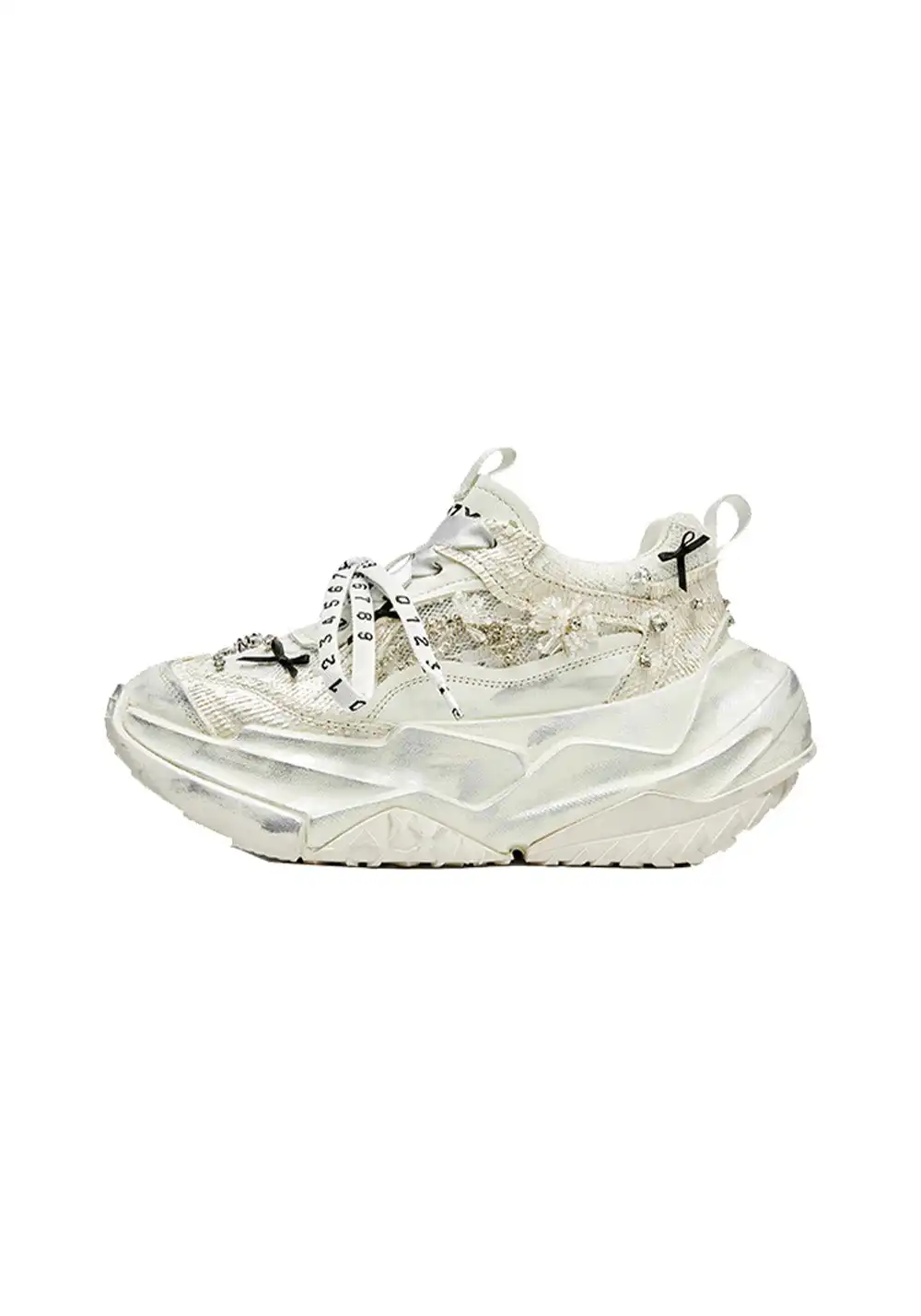 XMZY | Twilight Chunky Sneakers-White
