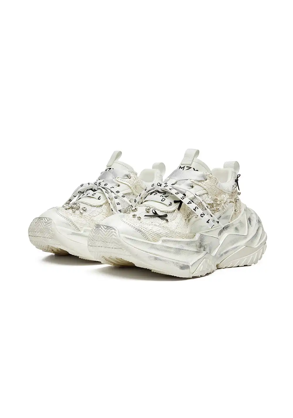 XMZY | Twilight Chunky Sneakers-White