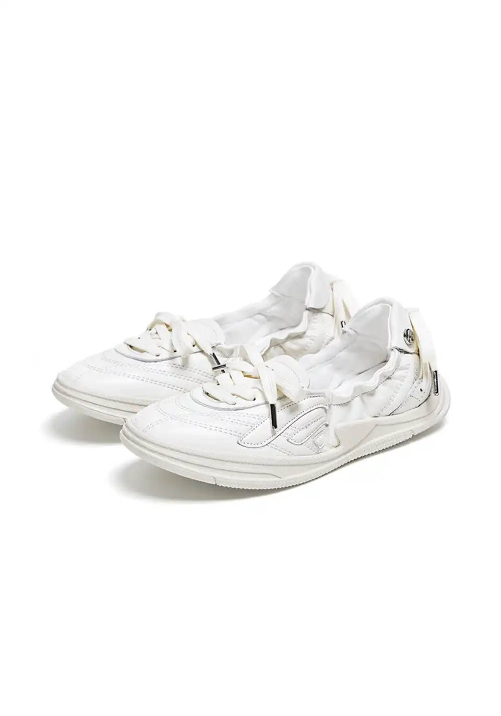 FYSPR丨Lambskin Ballet Ribbon Flat Shoes