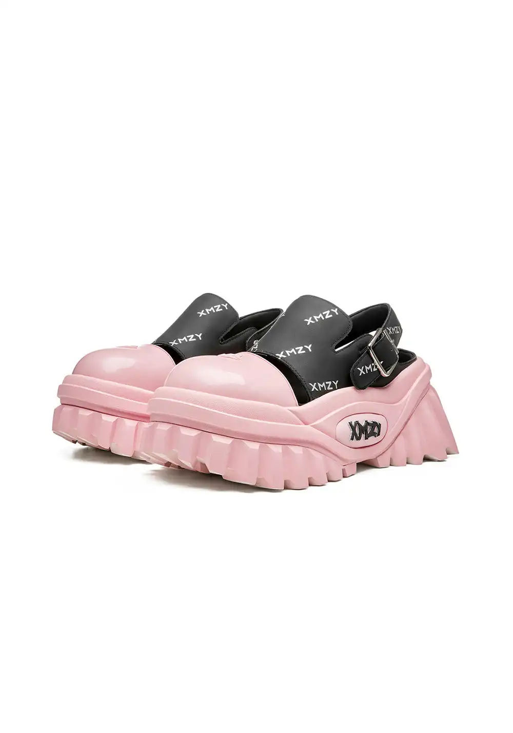 XMZY | Fashion Platform Summer Sandals-Pink