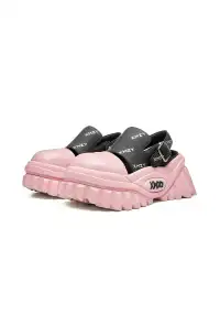 XMZY | Fashion Platform Summer Sandals-Pink
