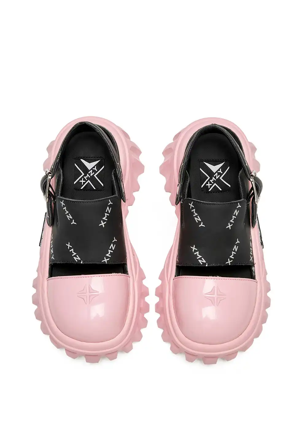 XMZY | Fashion Platform Summer Sandals-Pink
