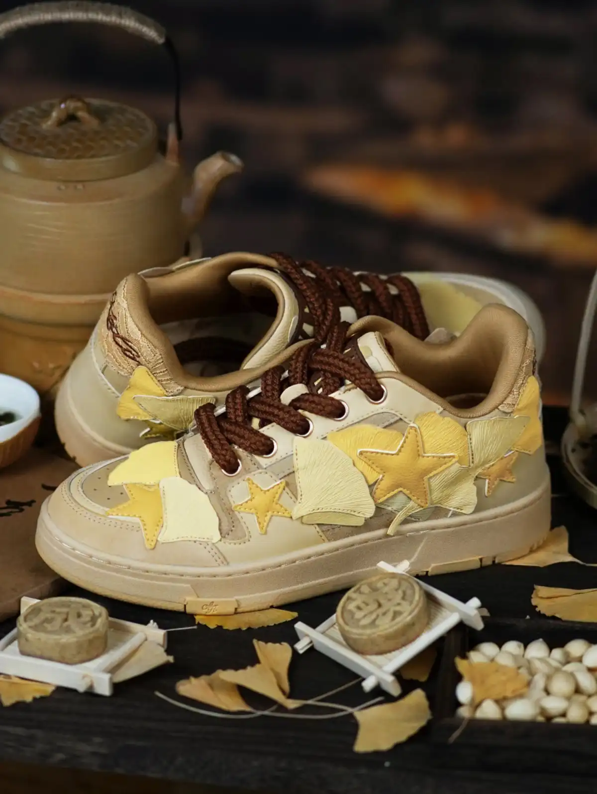 KAALIXTO丨Star Sneakers-Kaalixto Ginkgo Leaf Limited Edition