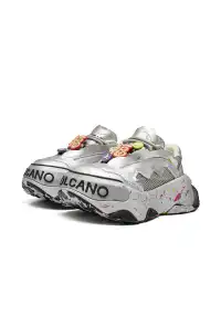 XMZY | Chunky Dad Sneakers-Silver