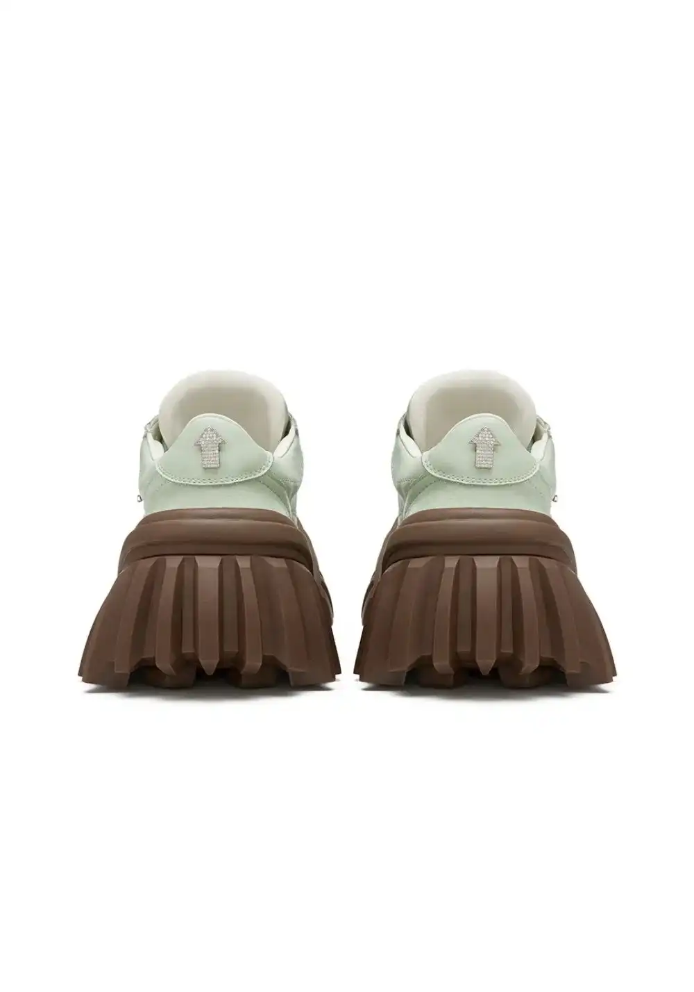 XMZY | Slytherin Platform Summer Sneakers-Green&Brown