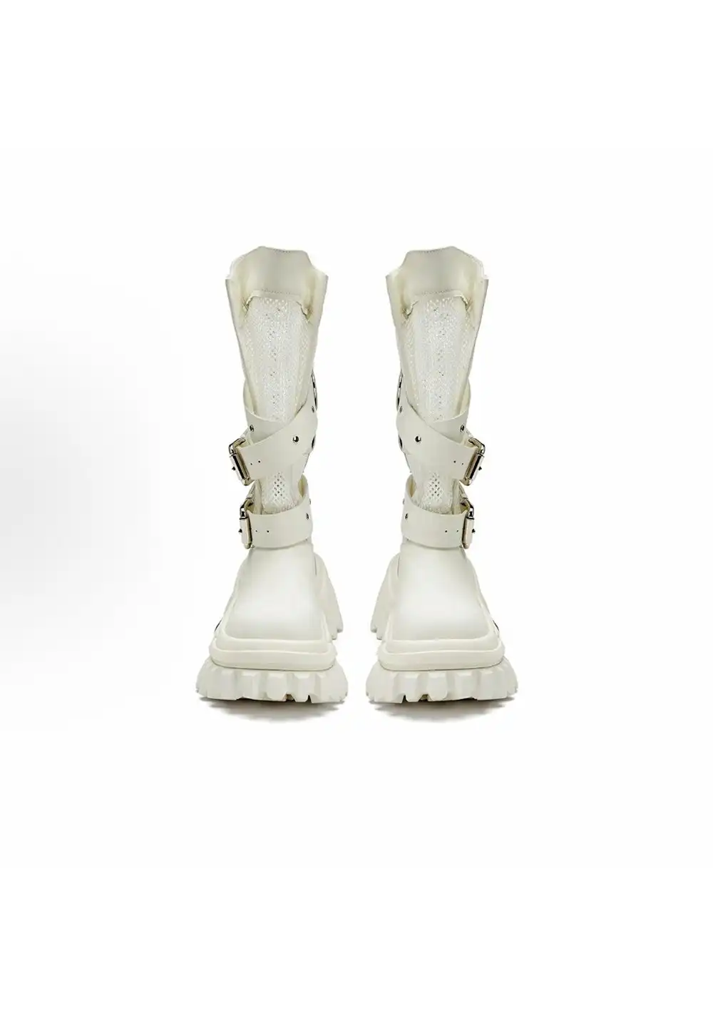 XMZY丨Desert Muse Platform Boots -White