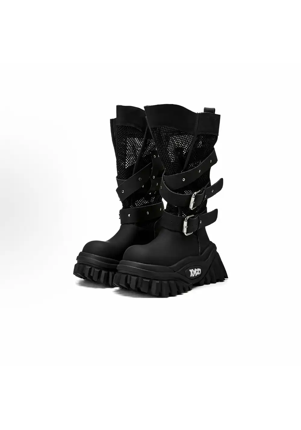 XMZY丨Desert Muse Platform Boots -Black