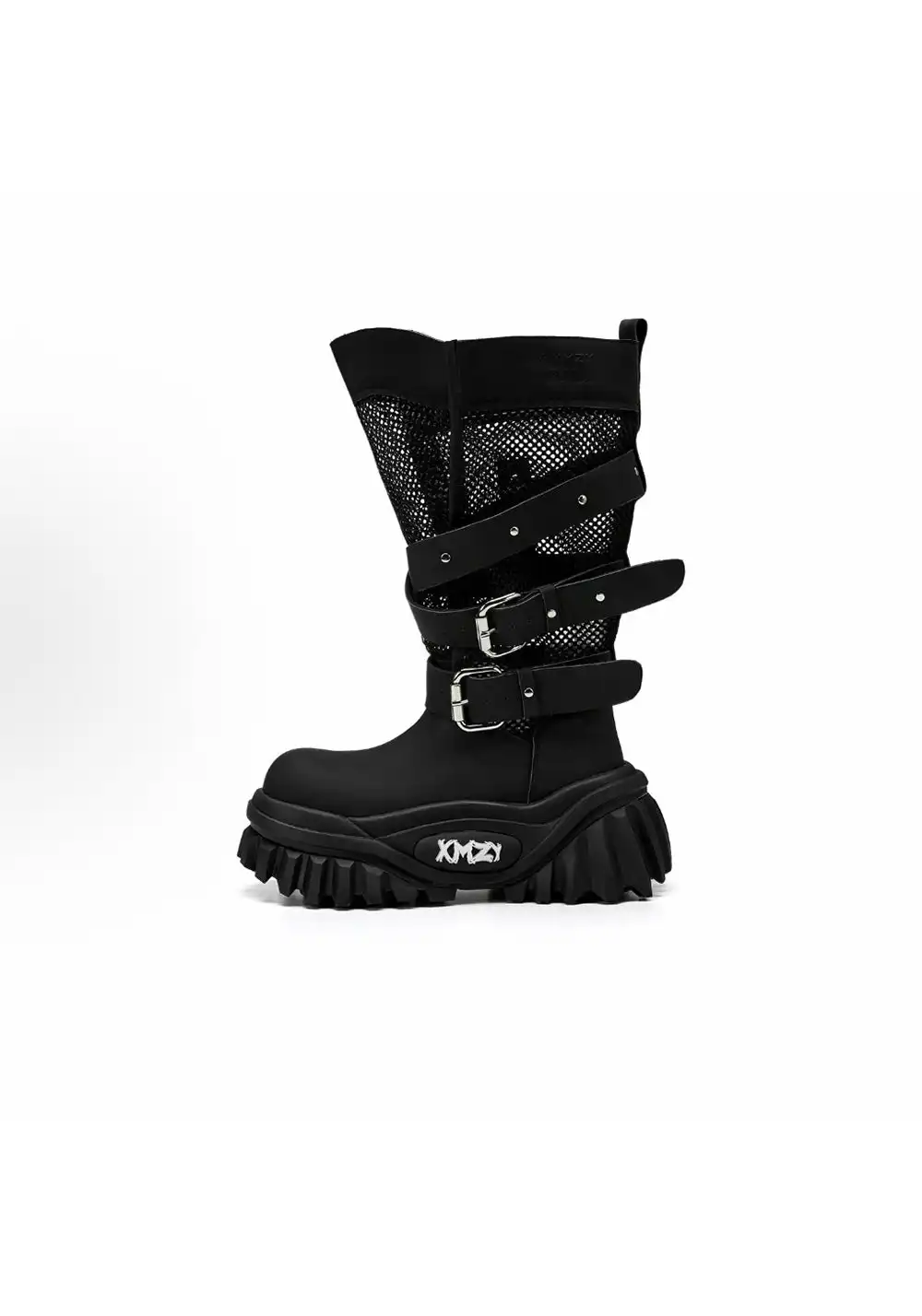 XMZY丨Desert Muse Platform Boots -Black