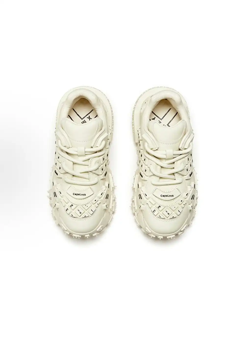 CLEARANCE丨Chunky Keyboard Dad Sneakers -White