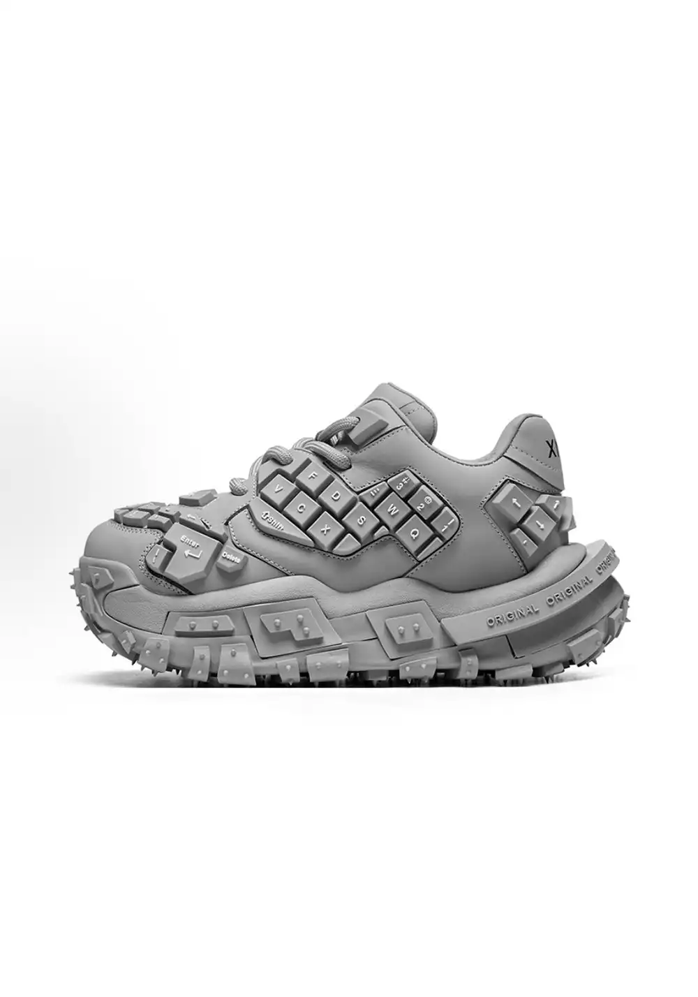 CLEARANCE丨Chunky Keyboard Dad Sneakers -White
