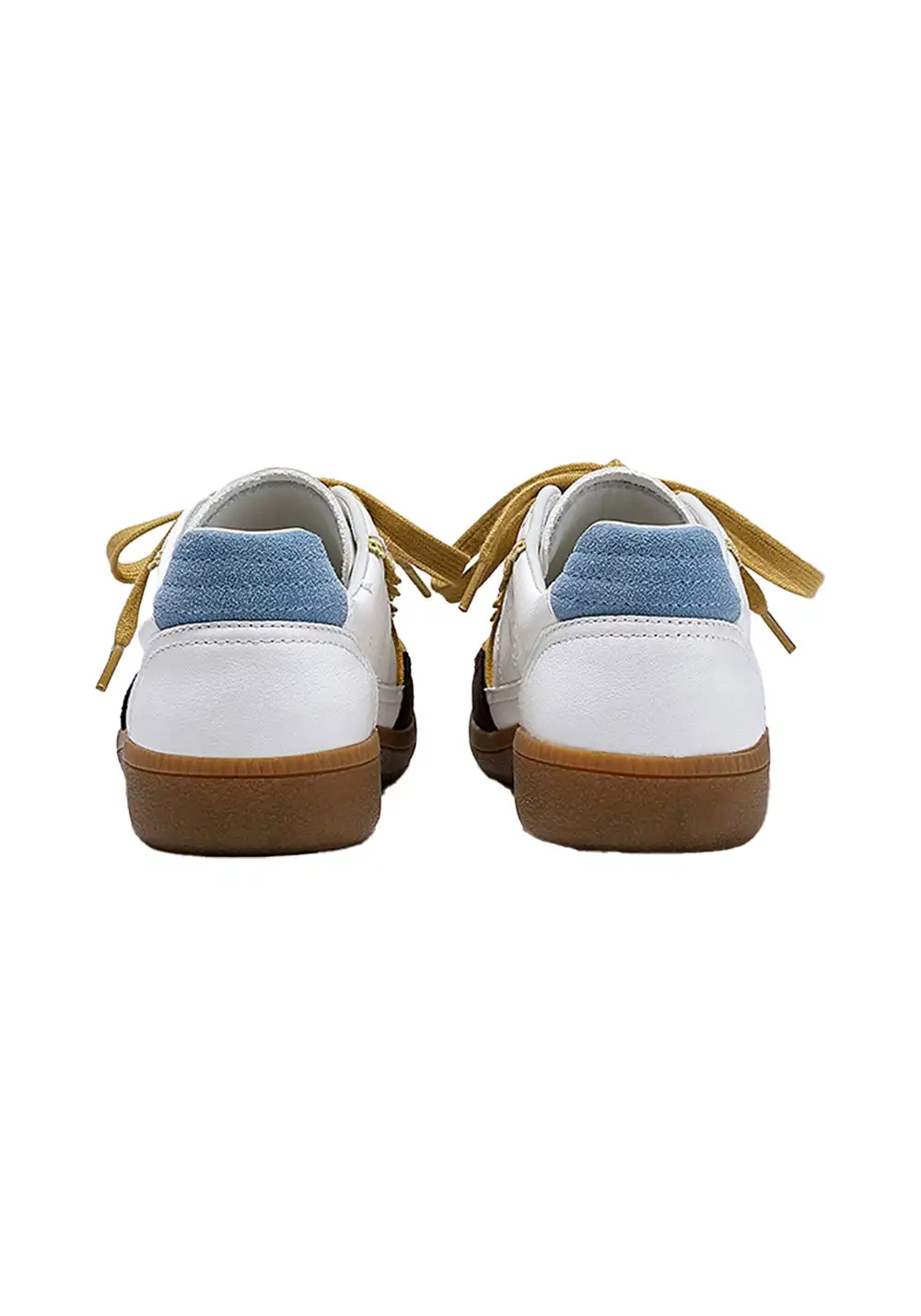 BellaLily丨Retro Colorblock Training Shoes-Yellow