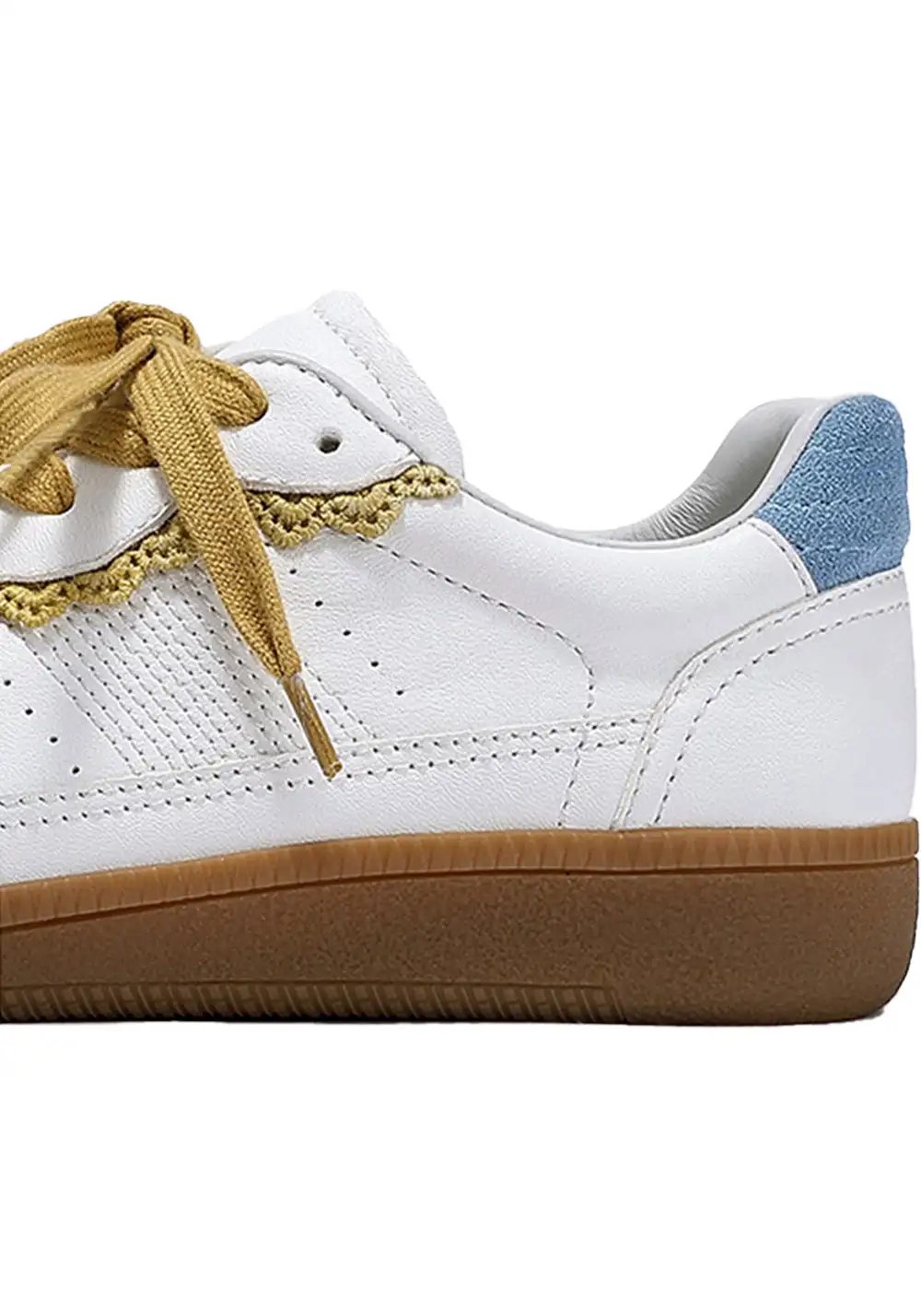 BellaLily丨Retro Colorblock Training Shoes-Yellow