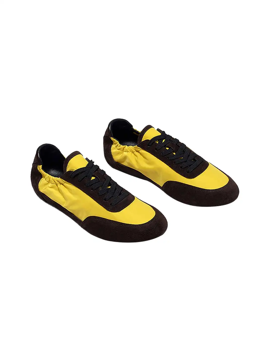 BellaLily丨Summer Vintage Flat Sole Casual Shoes-Yellow