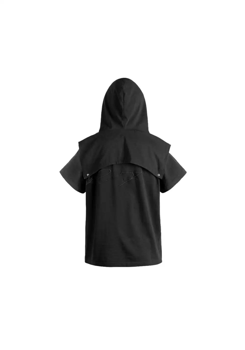 FVVO丨"Street Is Dead" Monochrome Tracksuit-Black TEE