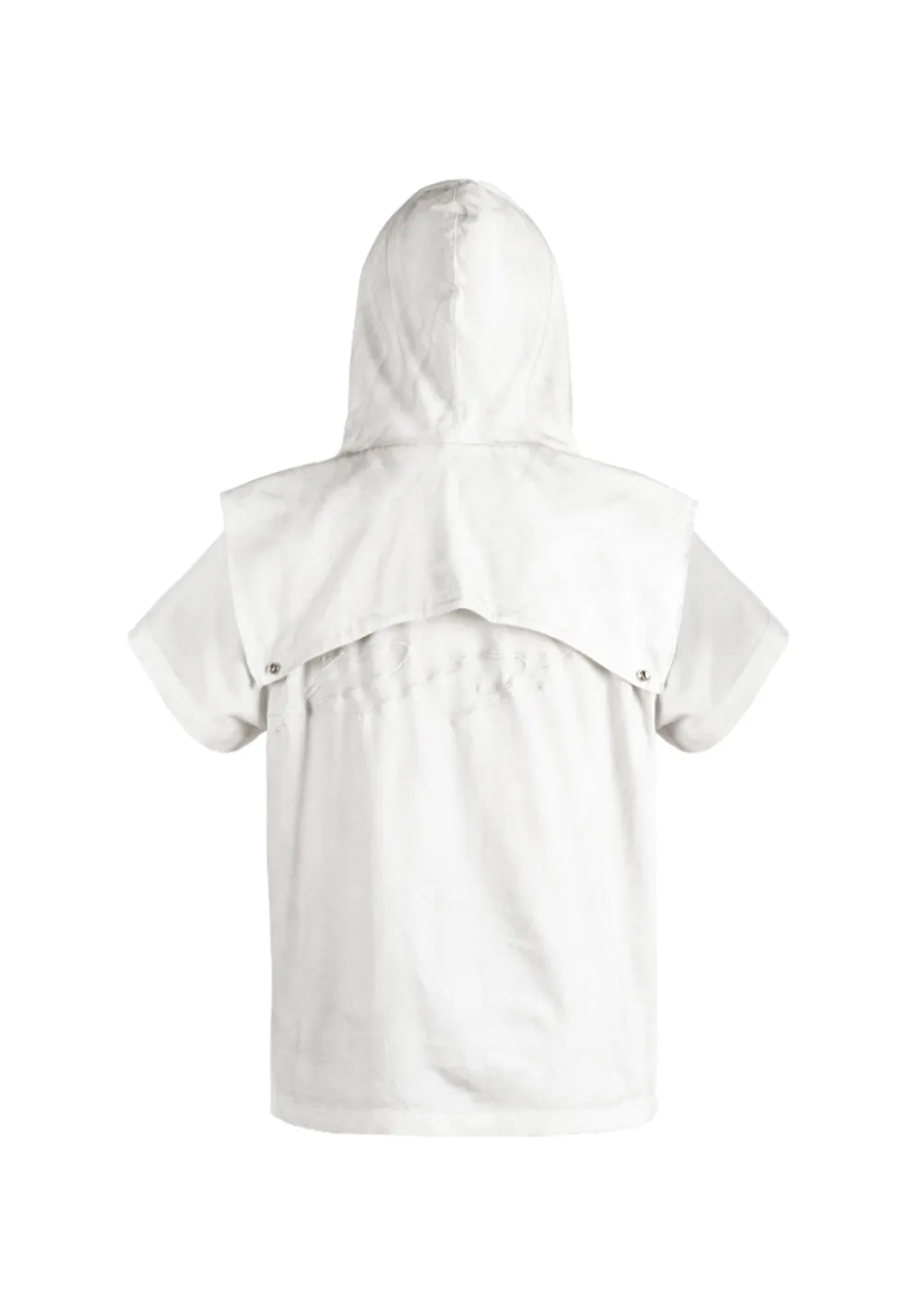 FVVO丨"Street Is Dead" Monochrome Tracksuit-White TEE