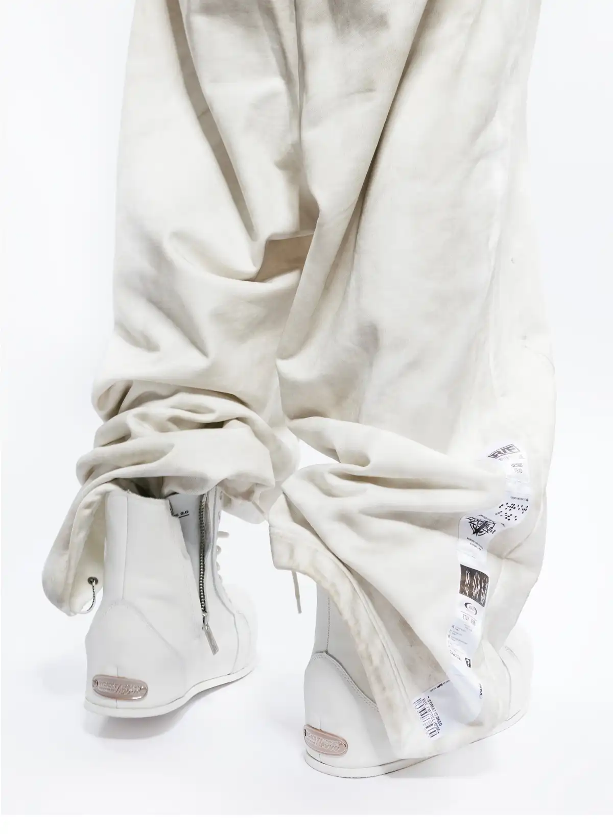 FVVO丨R/F 2.0 TrekFlex — HI Leather boots-White