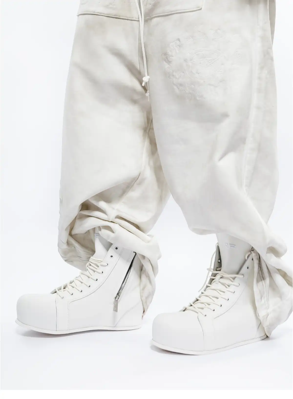FVVO丨R/F 2.0 TrekFlex — HI Leather boots-White