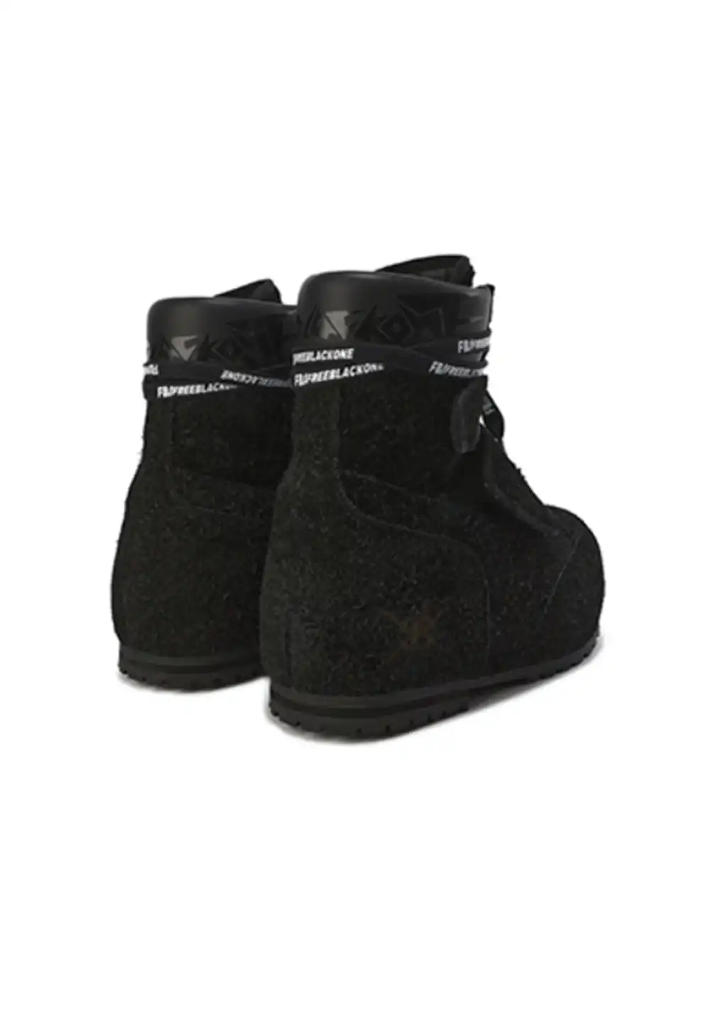 FVVO丨Premium Leather High-Top Ski Boots-Black
