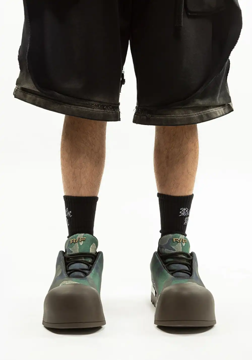 FVVO丨THICK SOLED LOW BOOTS-Army Green