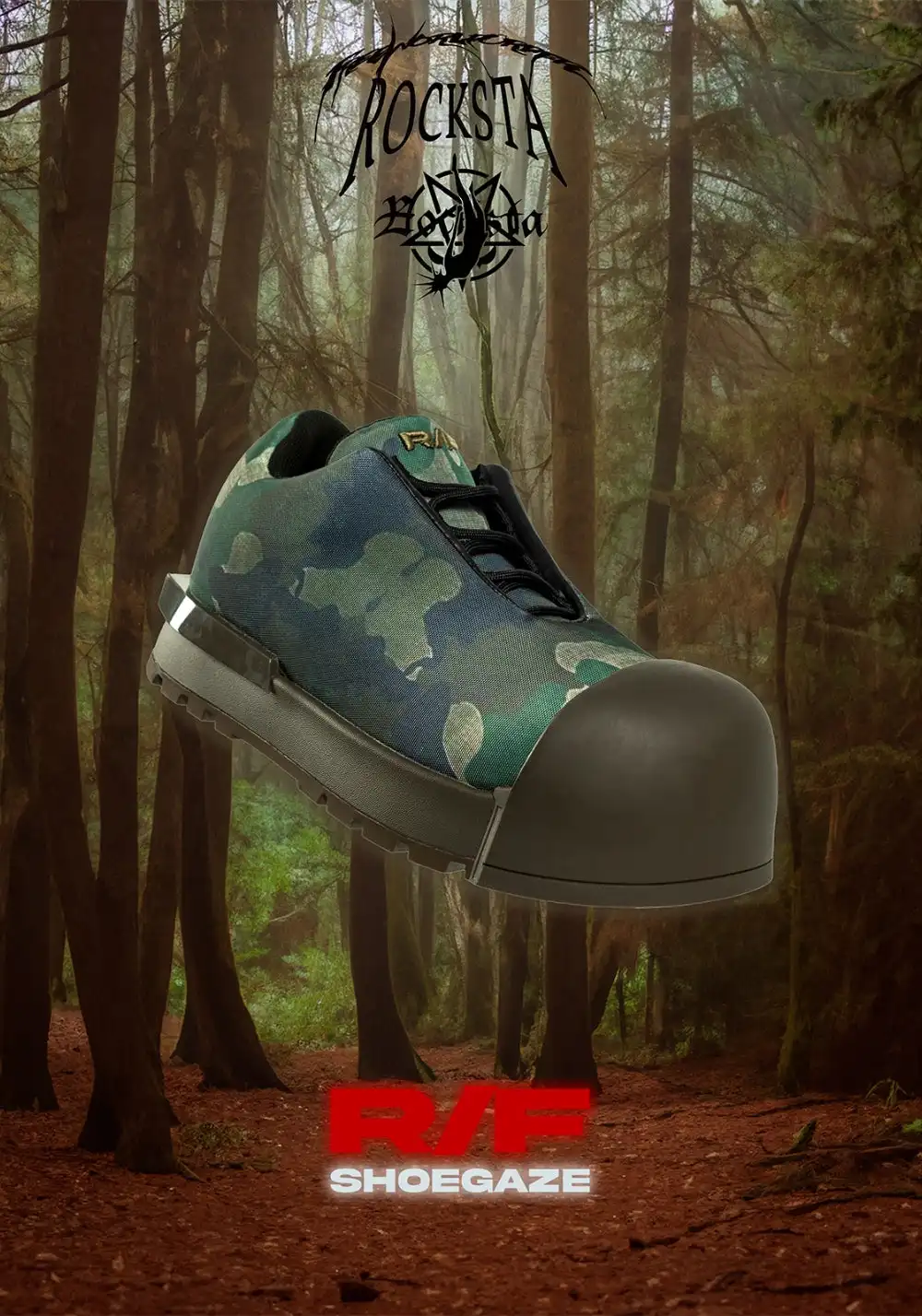 FVVO丨THICK SOLED LOW BOOTS-Army Green