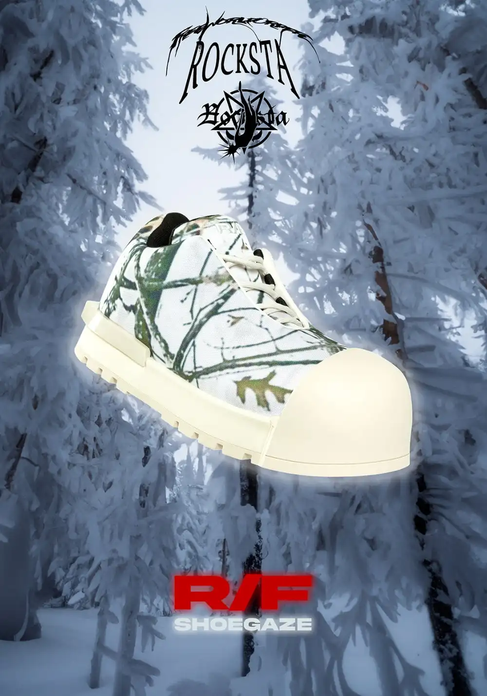 FVVO丨THICK SOLED LOW BOOTS-White