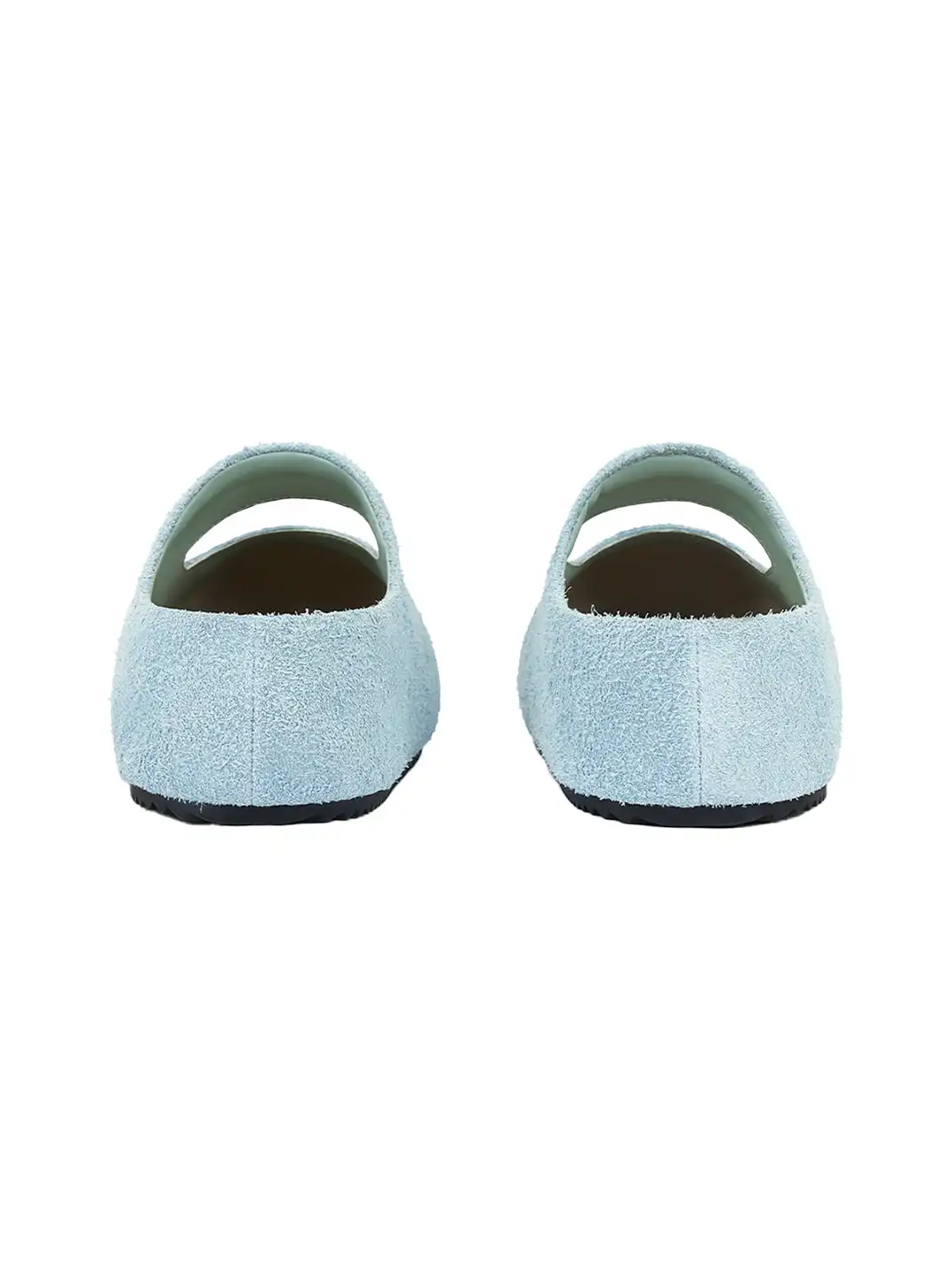 SMILEY | Slip-On Mary Jane Mules-Blue