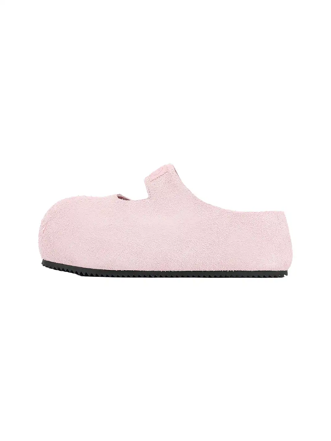 SMILEY | Pink Slip-On Mary Jane Mules