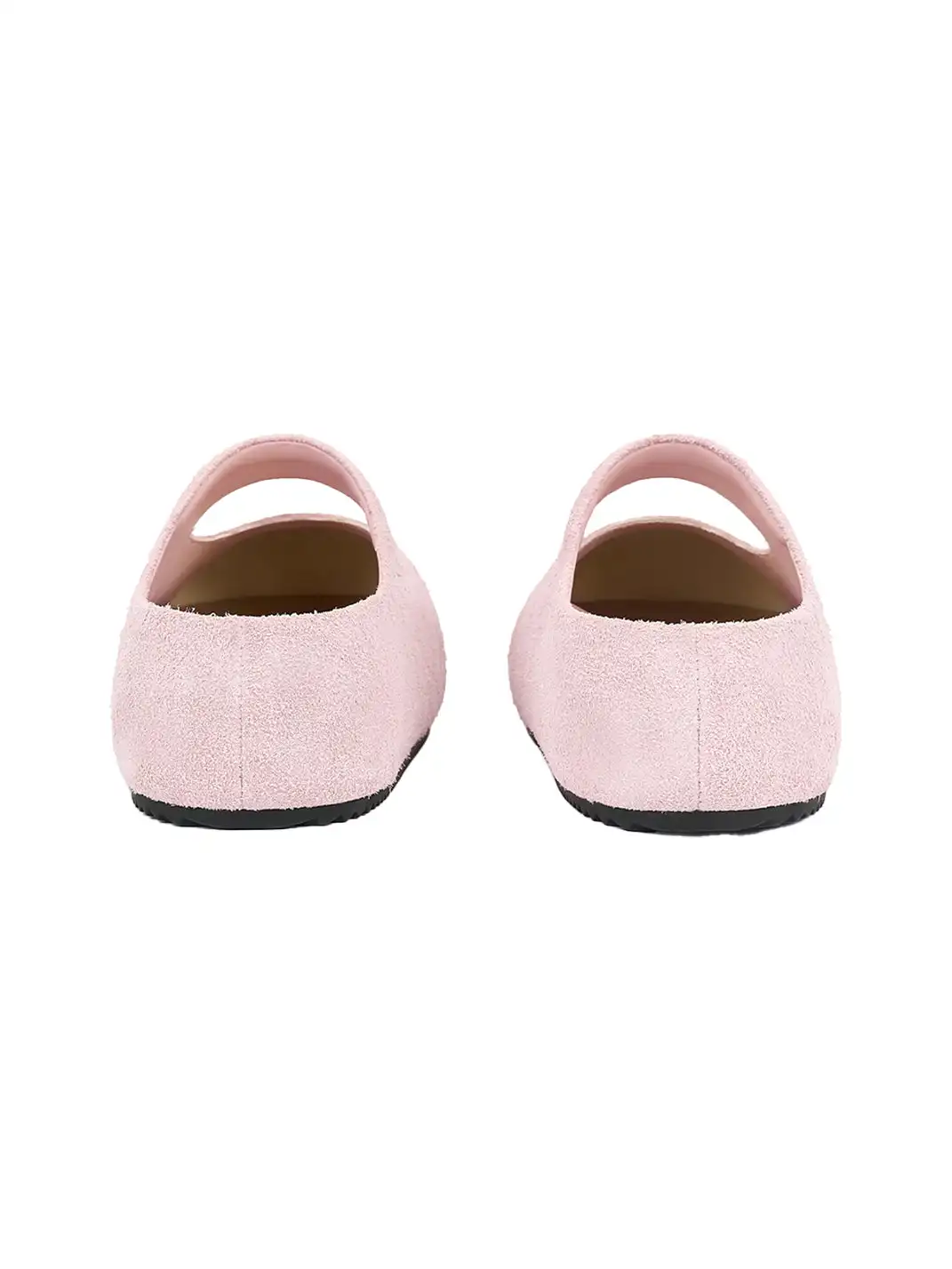 SMILEY | Pink Slip-On Mary Jane Mules